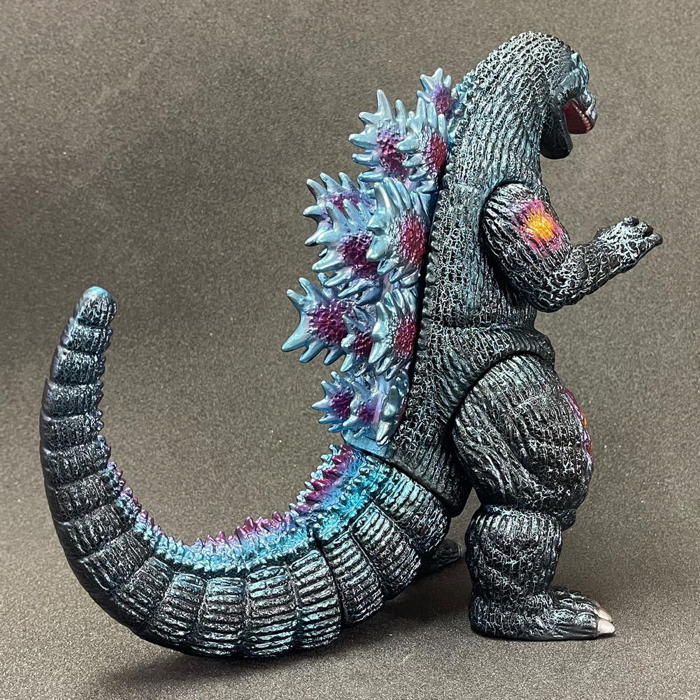 Vintage Bandai Godzilla Vs Mothra Set Toho Tokusatsu Kaiju Candy Toy Mini Vinyl Figure